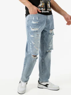 Max Tre Jeans da uomo strappati - jeans