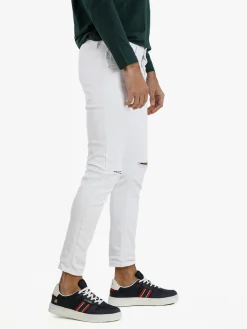 Max Tre Jeans slim fit uomo con strappi