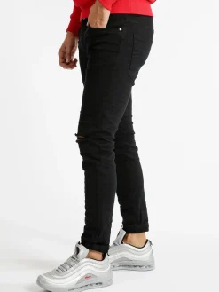 Max Tre Pantaloni bianchi strappati