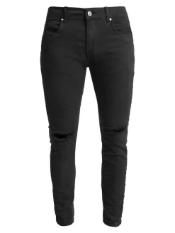 Max Tre Pantaloni bianchi strappati