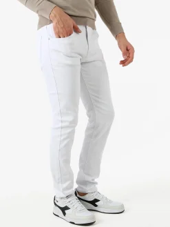 Max Tre Pantaloni jeans skinny da uomo - bianco