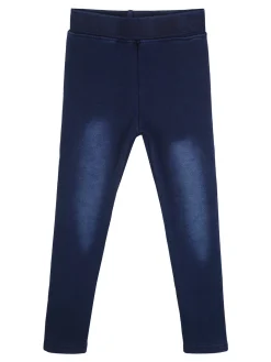 Mec Girl Leggings da bambina con interno felpato