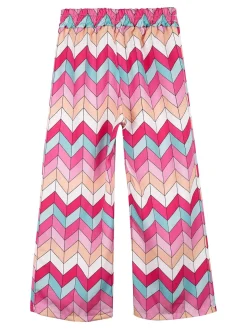 Mec Girl Pantaloni da bambina a gamba larga