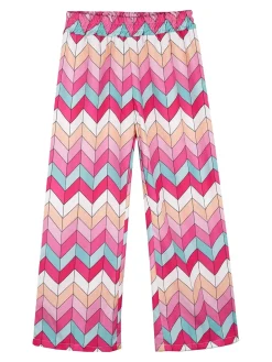 Mec Girl Pantaloni da bambina a gamba larga