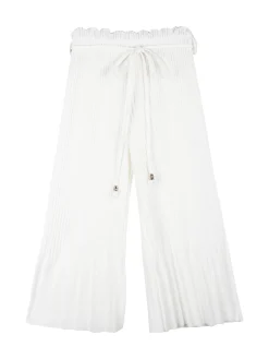 Mec Girl Pantaloni plissettati ba bambina a zampa