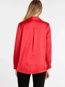 Mediya Camicia donna effetto lucido