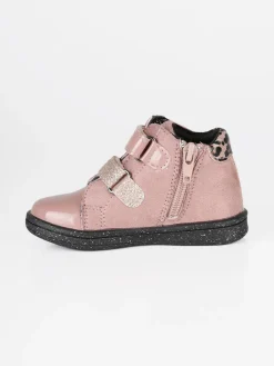 Melania Scarpe da bambina con cinturini a strappo e zip