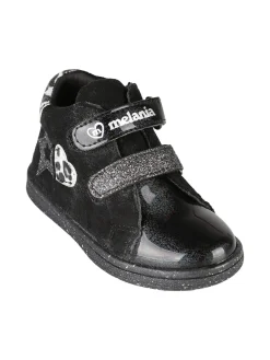 Melania Scarpe da bambina con cinturini a strappo e zip