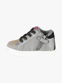 Melania Sneakers alte da bambina con cerniera e zip