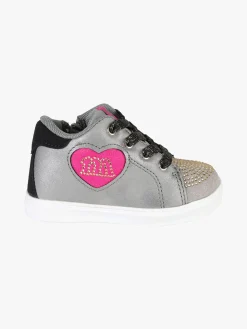 Melania Sneakers alte da bambina con cerniera e zip