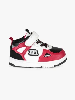 Melania Sneakers alte da bambino con cinturino a strappo
