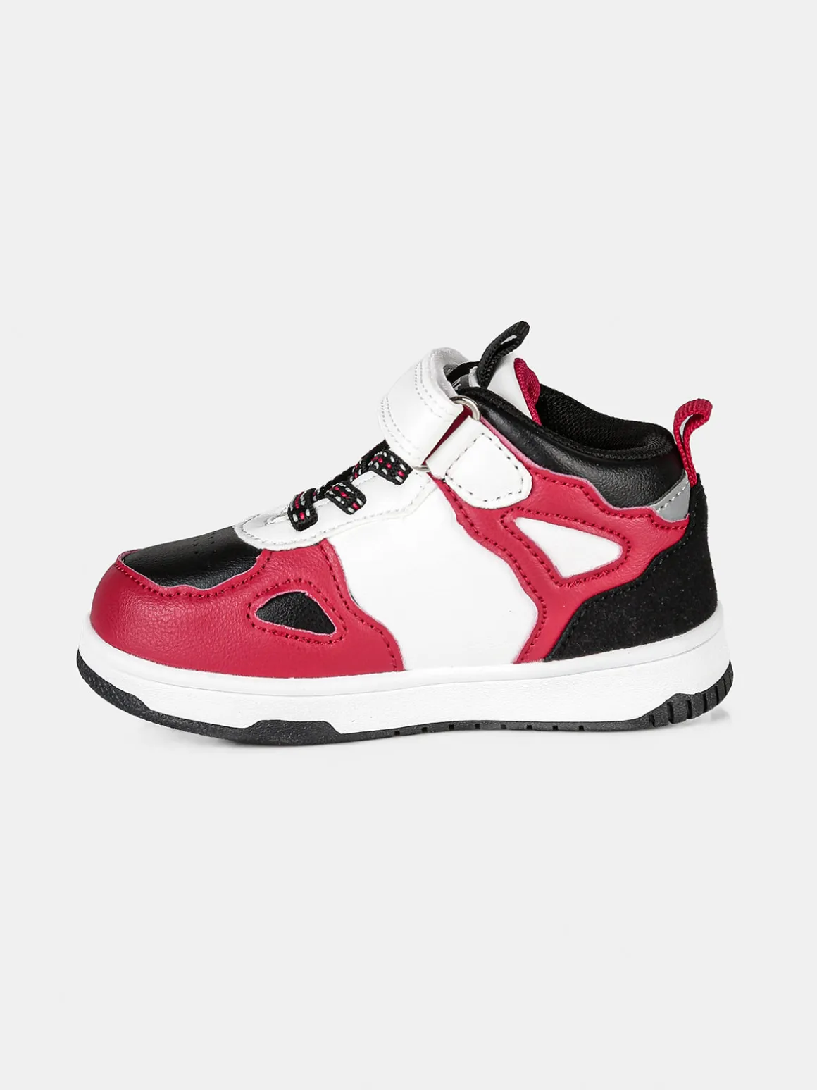 Melania Sneakers alte da bambino con cinturino a strappo