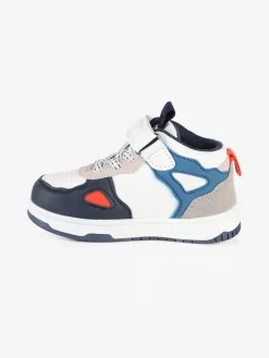 Melania Sneakers alte da bambino con cinturino a strappo