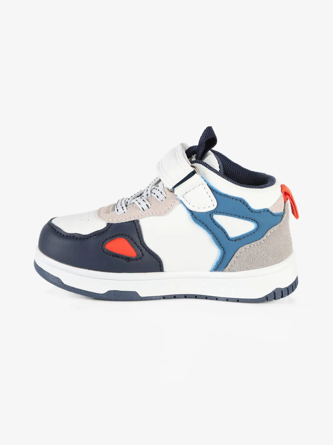Melania Sneakers alte da bambino con cinturino a strappo