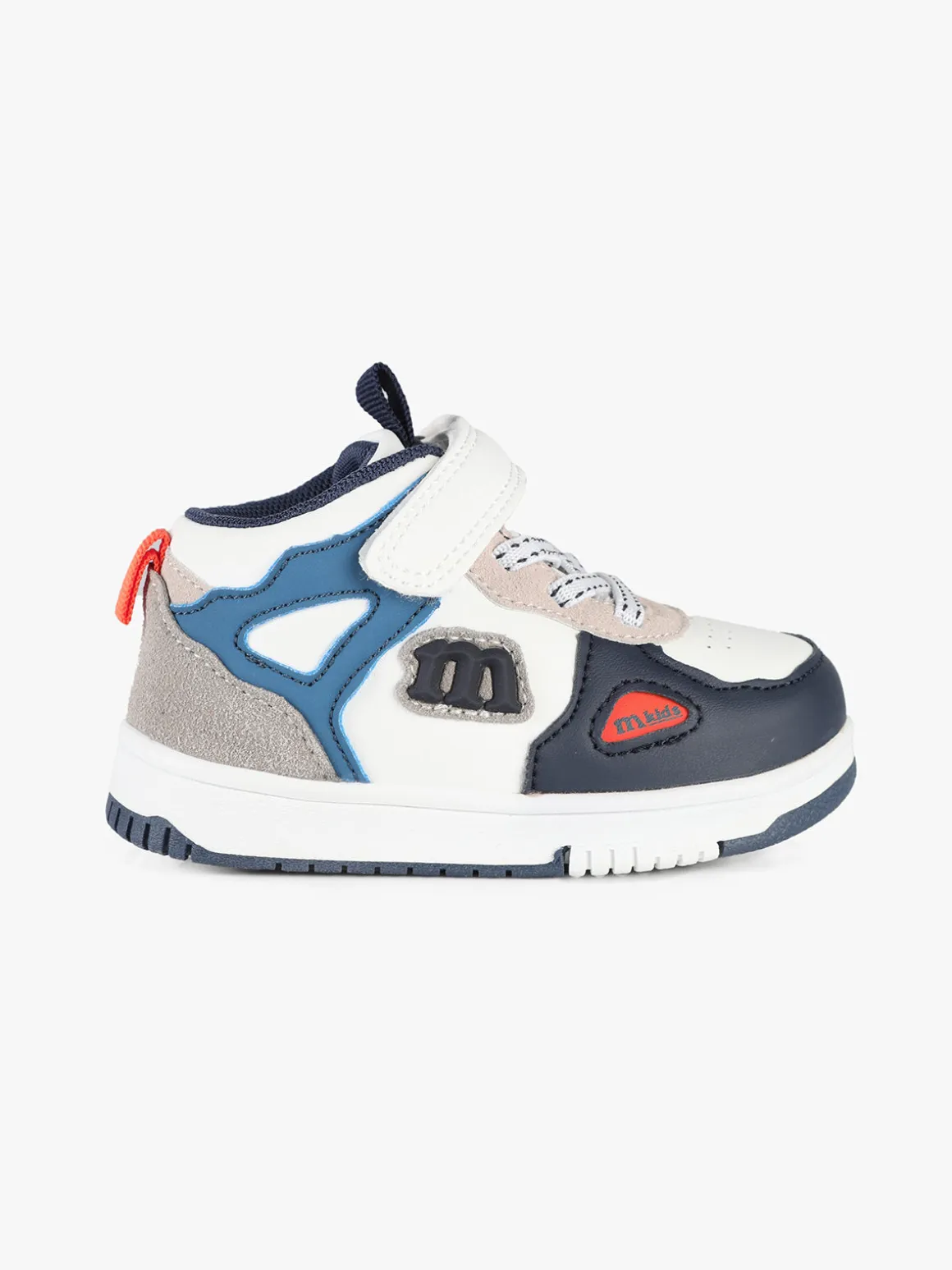Melania Sneakers alte da bambino con cinturino a strappo