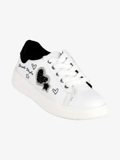 Melania Sneakers basse da ragazza con strass