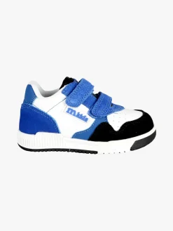 Melania Sneakers bicolor da bambino con strappi
