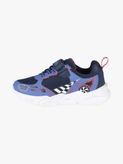 Melania Sneakers da bambino con luci e cinturino a strappo
