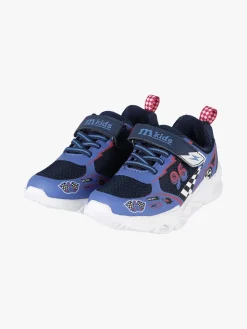 Melania Sneakers da bambino con luci e cinturino a strappo