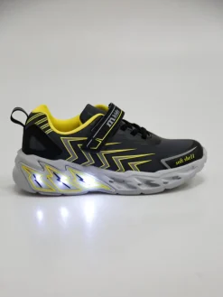 Melania Sneakers da ragazzo con luci e cinturino a strappo