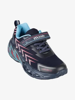 Melania Sneakers da ragazzo con luci e cinturino a strappo