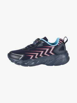 Melania Sneakers da ragazzo con luci e cinturino a strappo