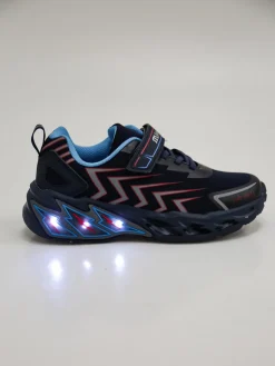 Melania Sneakers da ragazzo con luci e cinturino a strappo