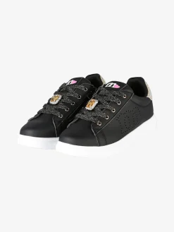 Melania Sneakers gioiello da ragazza con lacci e zip