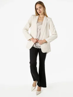 Melitea Blazer donna aperto - beige