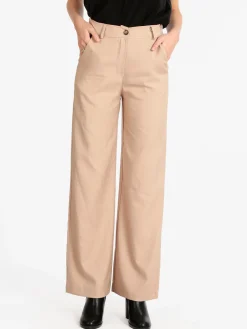 Melitea Pantaloni donna a gamba larga