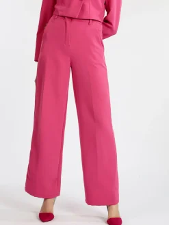 Melitea Pantaloni donna eleganti a gamba larga