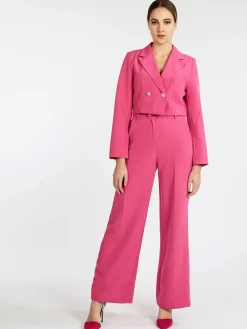 Melitea Pantaloni donna eleganti a gamba larga