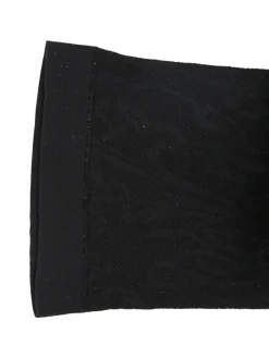 Meri Calzini moda donna ricamati - nero