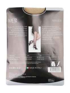 Meri Collant microrete da donna - sabbia