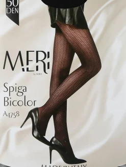 Meri Collant spiga bicolor 50 denari
