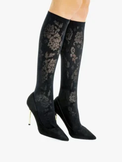 Meri Gambaletti moda donna con ricami - nero