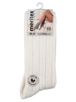 Meritex Calze donna termiche - bianco