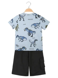 Mg Fashion Studio Completo corto da bambino con t-shirt e bermuda