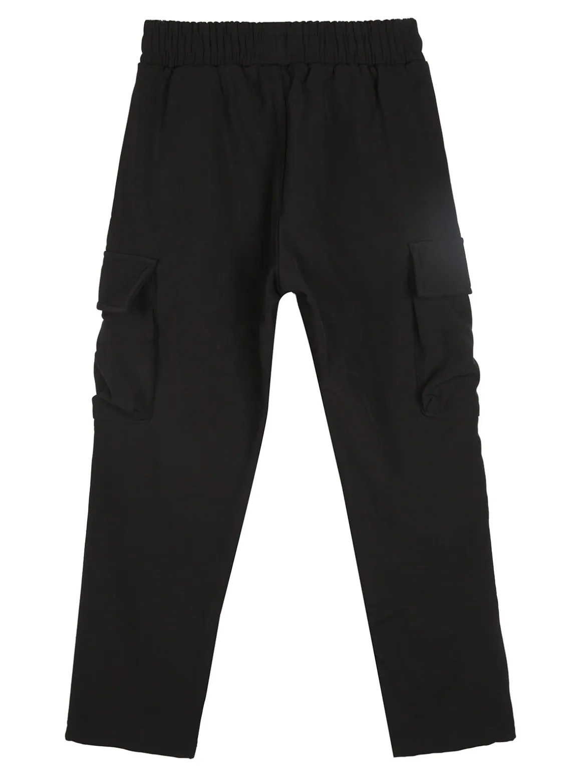 Mg Fashion Studio Pantaloni da ragazzo cargo con interno in pile - nero