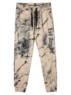 Mg Fashion Studio Pantaloni sportivi da bambino con coulisse e polsini