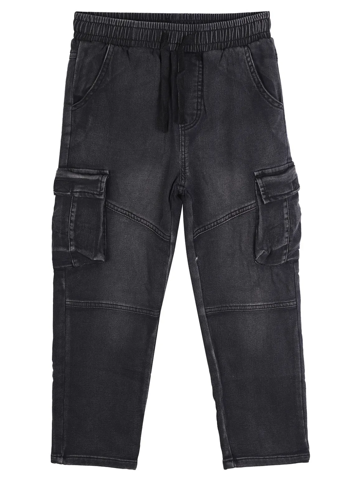 Mg Jeans da bambino con tasconi laterali e coulisse in vita
