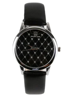 Michael John Orologio con strass effetto trapuntato