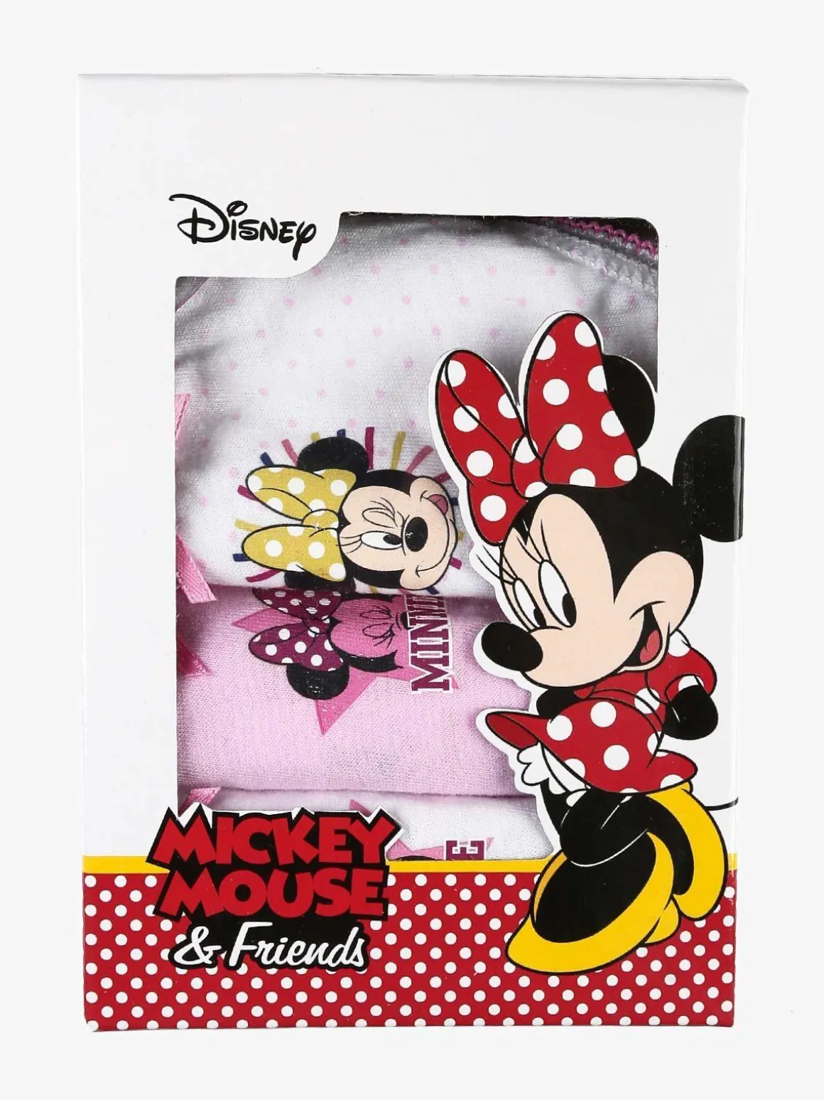 Mickey Mouse Slip bambina 3 pezzi