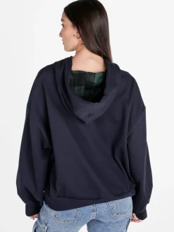 Miho'S Felpa donna oversize con cappuccio