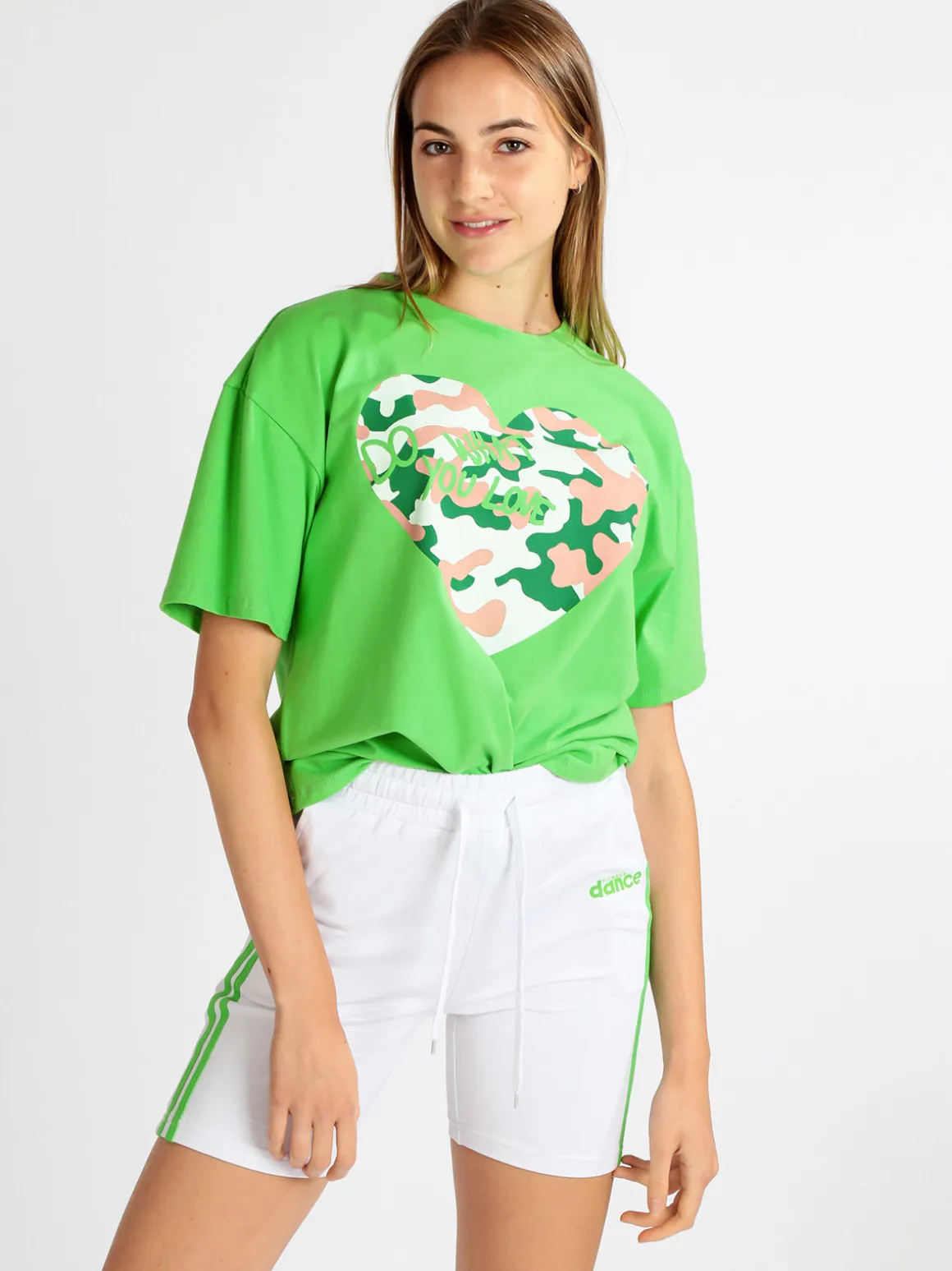 Miho'S Maxi t-shirt donna con stampa