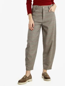 Miho'S Pantaloni a fantasia da donna gamba larga