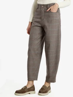 Miho'S Pantaloni a fantasia da donna gamba larga