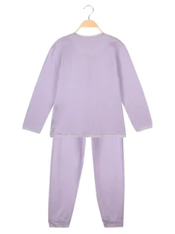 Milk And Honey Pigiama serafino in cotone