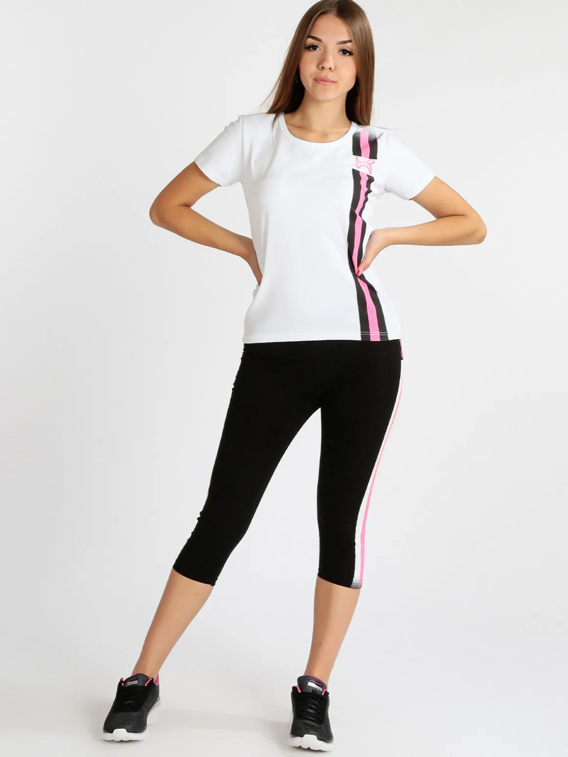 Millennium Leggings sportivi donna a pinocchietto