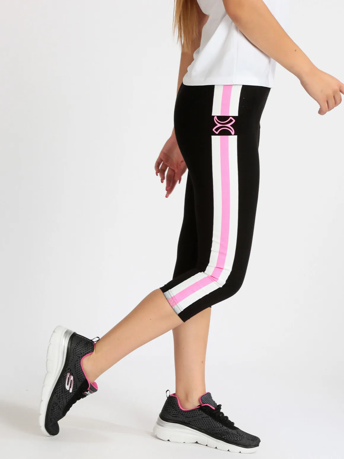 Millennium Leggings sportivi donna a pinocchietto